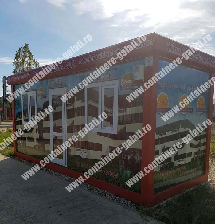 container metalic second hand pret Giurgiu